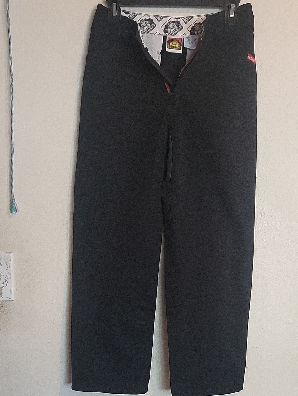 Burleys Element Boys Black Work Pants